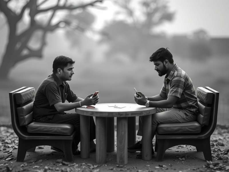 यूकर कार्ड गेम टेबल पर फैले हुए