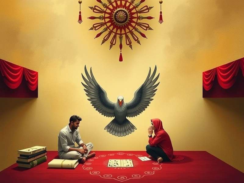 Euchre कार्ड्स की ट्रिक चलते हुए