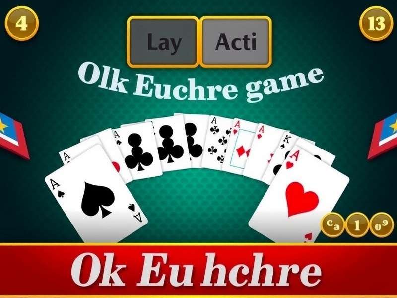 A detailed infographic showing Euchre card probabilities and strategy flow