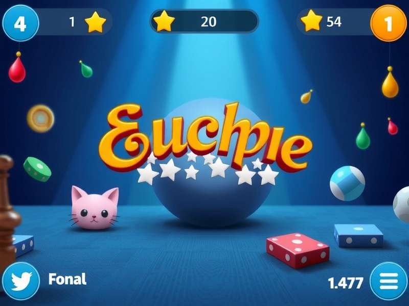 People playing Euchre card game online on laptops and phones