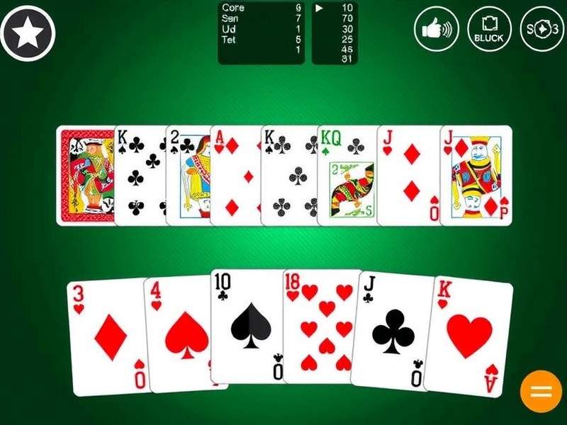 Four people playing Euchre card game online on their devices