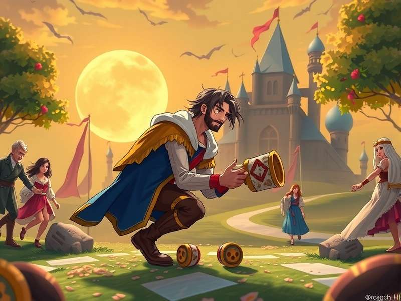 Euchre card game being played in India