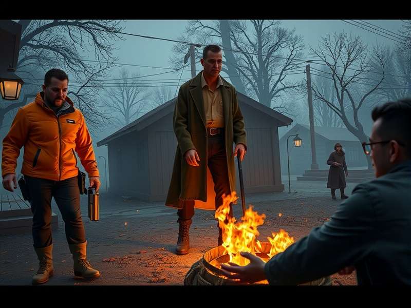 Euchre card game tournament in India with players